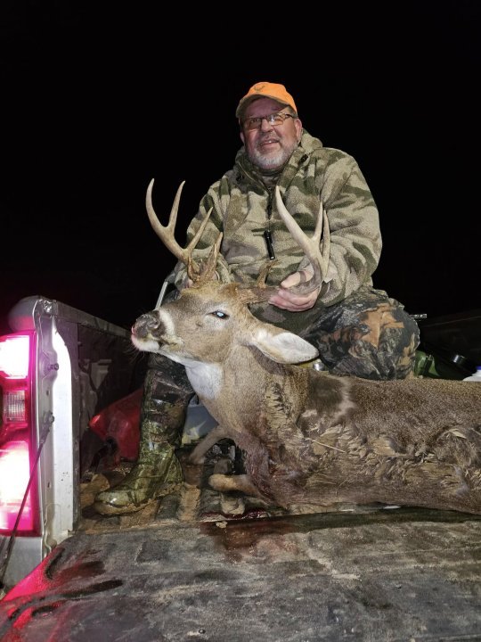 Bill Kettler with his 10-point buck.